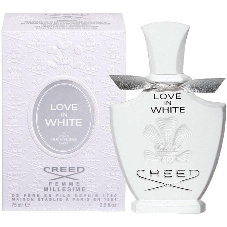 Creed orders Fragrance love in white